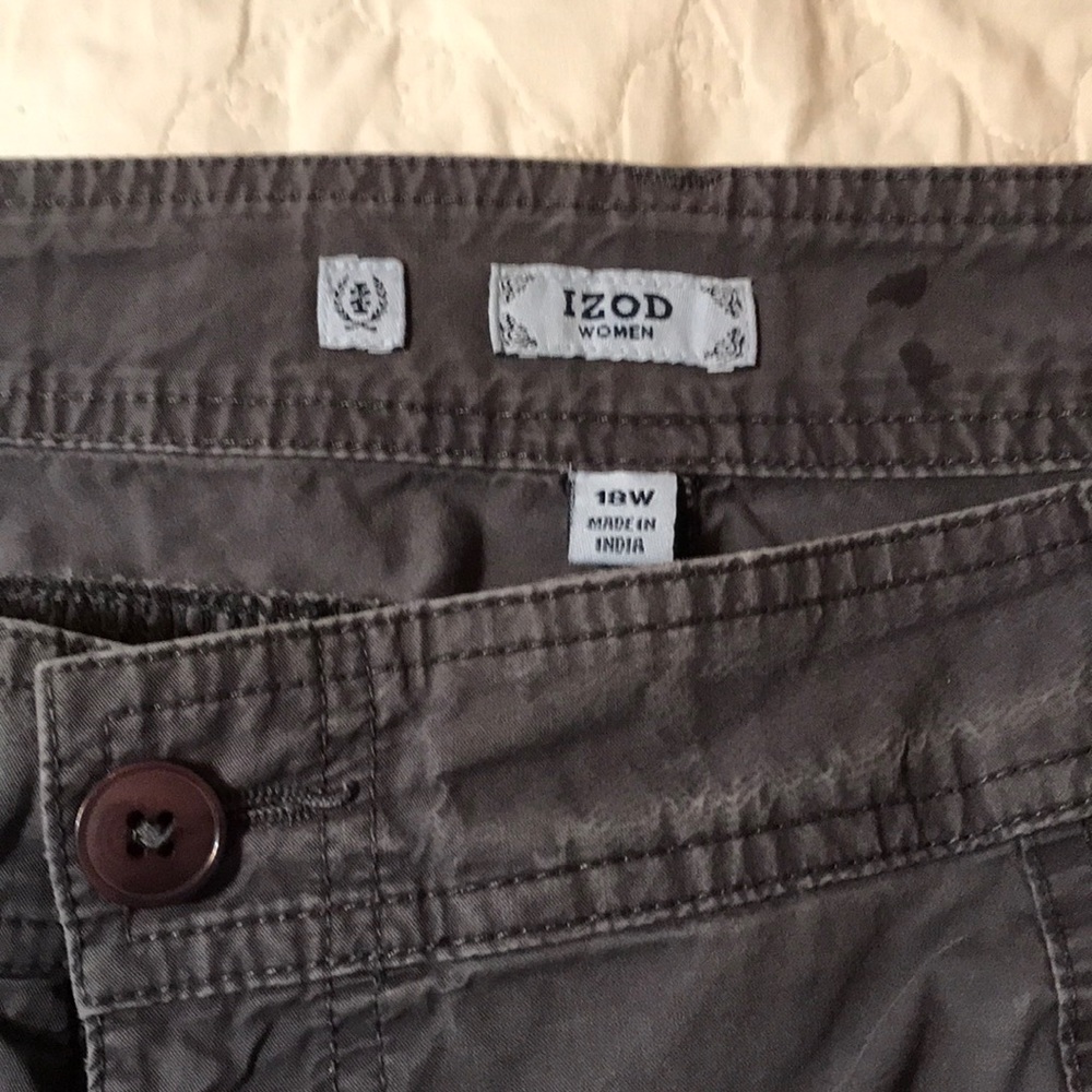 Gray capris - Picture 4 of 4